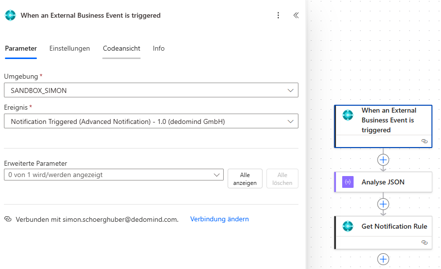 Flow Auslöser Flow Trigger